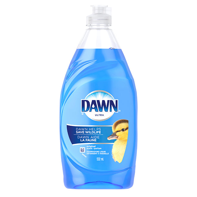 Dawn Ultra Dishwashing Liquid Dish Soap, Original Scent - 473ml